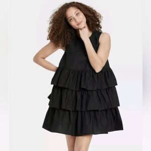 Who What Wear - Sleeveless Multi Tiered Dress - Size Medium. Good Condition.